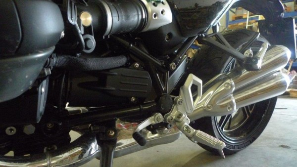 MV footrest adapter rider for BMW R12 nineT