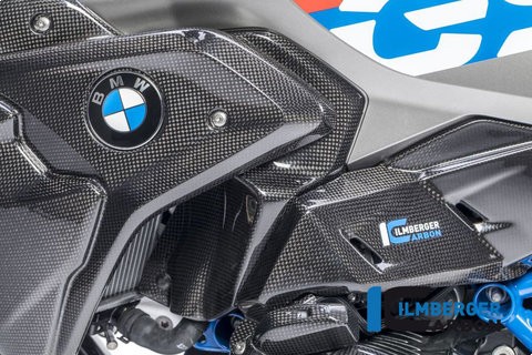 Carbon Luftauslassverkleidung am Tank links für BMW R1200GS LC ab Bj. 2017