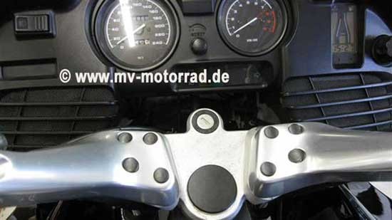 MV plate du guidon BMW R850-1100R/ R1100RT / 1150RT / R1200RT jusqu'à l'année 2014