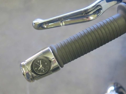 MV handlebar weight with clock for BMW R18