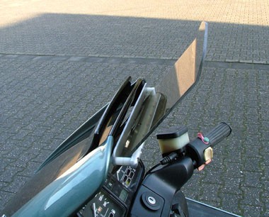 MV Windscreen adjustable incl. Grip Bar 12 mm for BMW K1100RS