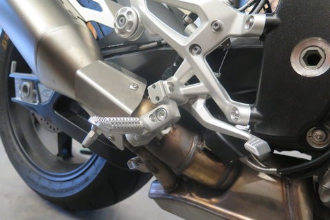 MV Lowered / Adjustable Rider Footrest for BMW S1000R 2021