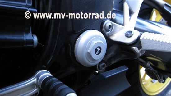 MV Cappucci di copertura braccio oscillante BMW R1100S und R1200C - a destra
