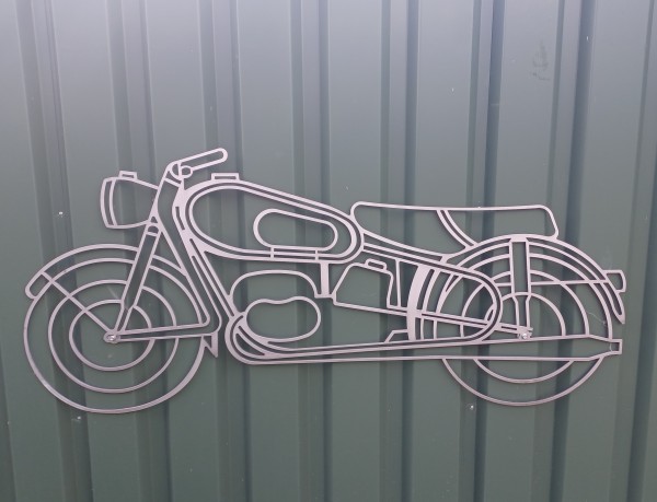 moto décorative exceptionnelle signé MV