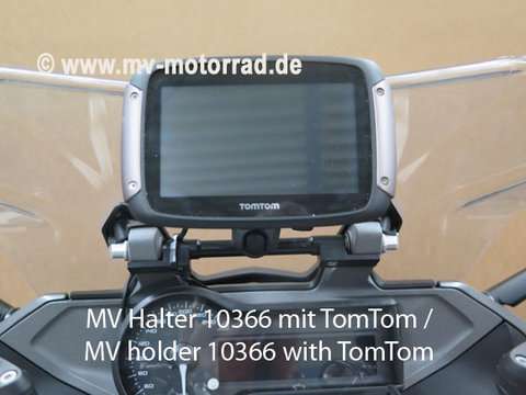 Soporte Para Móvil O GPS En Moto BMW R1200RT / R1250RT 2014-2019 - Color Negro, Fácil Montaje