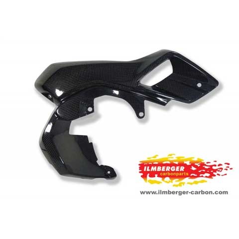 BMW R1200GS LC up to 2016 Upper Watercooler Cover Carbon / Airtube Inlet Fairing (right side)
