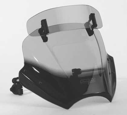 MRA Vario Touring Screen &quot;VTNB&quot; for Naked Bikes Honda CA 125 Rebell / CB 400 S/N / 450 / 500 / 600 und 900 F Hornet / 750 Sevenfifty / 1000 R / 1000 Super 4 / 1300