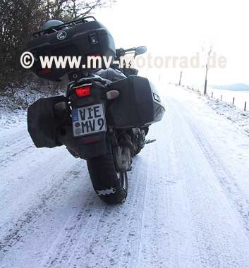 MV Schneekette-Schneekralle und Weltenbummlerhilfe - Die Schneekette fürs Motorrad - 5 Stück