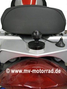 MV soporte para cámara para portaequipajes BMW R1200GS hasta 2007