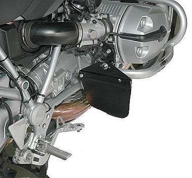 MV Paraspruzzi e protezione contro il freddo nella parte anteriore per i modelli con crash bar Hepco-Becker fino al modello 2013