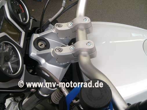 Lenkererhöhung Für BMW Motorräder - 2,5cm Höher & Weiter Hinten