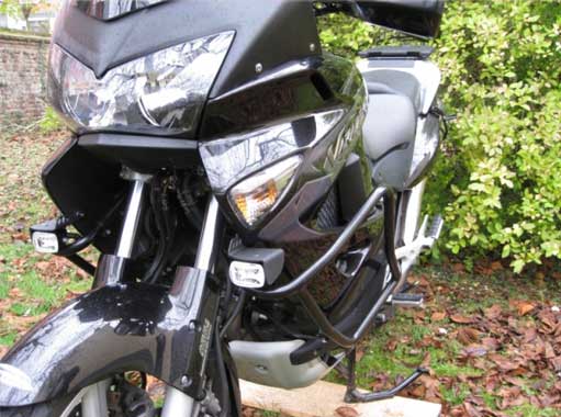 Доп свет на Honda CBF 600 sa