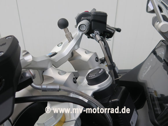 Topteng Motorrad Riser Lenker 1 1/8 Up Bar Risers Fit für B-M-W R1200RS R 1200 RS 2015-2018
