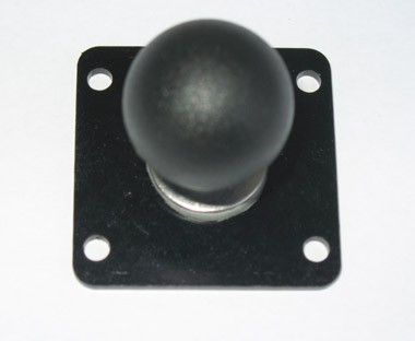 MV bola de 25 mm con placa de sujeción, p. E. para TomTom