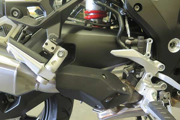 MV reposapiés regulable para el copiloto para BMW S1000XR desde 2020