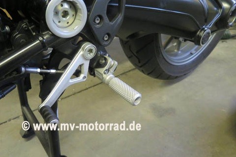 MV Sporty Footrest Driver BMW R1200GS 2014+ and R1250GS LC
