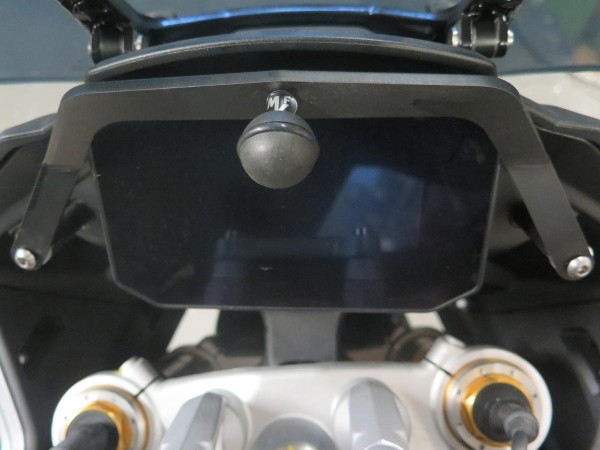 MV Navi Holder on Display for Moto Guzzi V100 Mandello