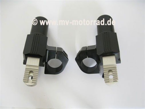 MV Manually Adjustable Handlebar BMW K1200GT up to 2005 with Optional Adapter (pair)