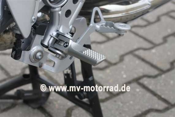 MV Poggiapiedi abbassamento conducente per BMW R1200GS fino al 2013