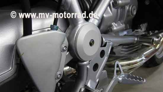 MV Coperchio del braccio oscillante BMW R1150R, R1200R, R1200GS entro 2011 - senza anello di gomma